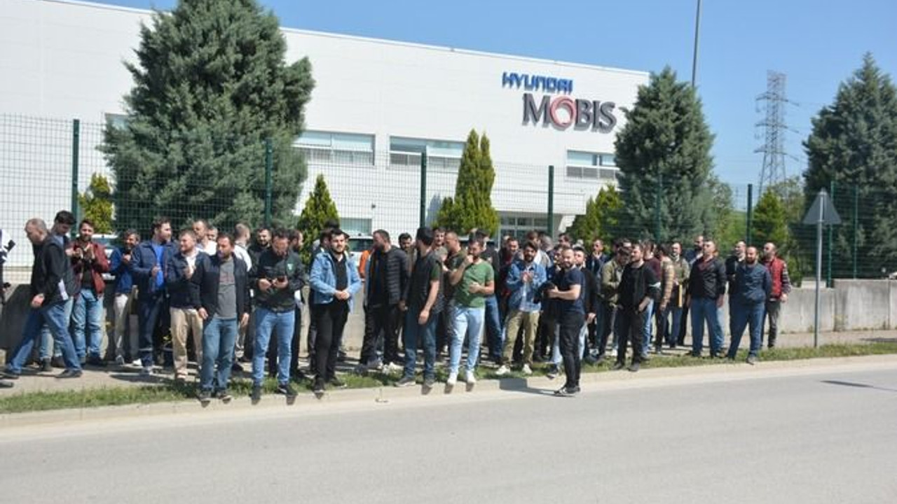 Hyundai Mobis İŞÇİLERİ AYAKLANDI