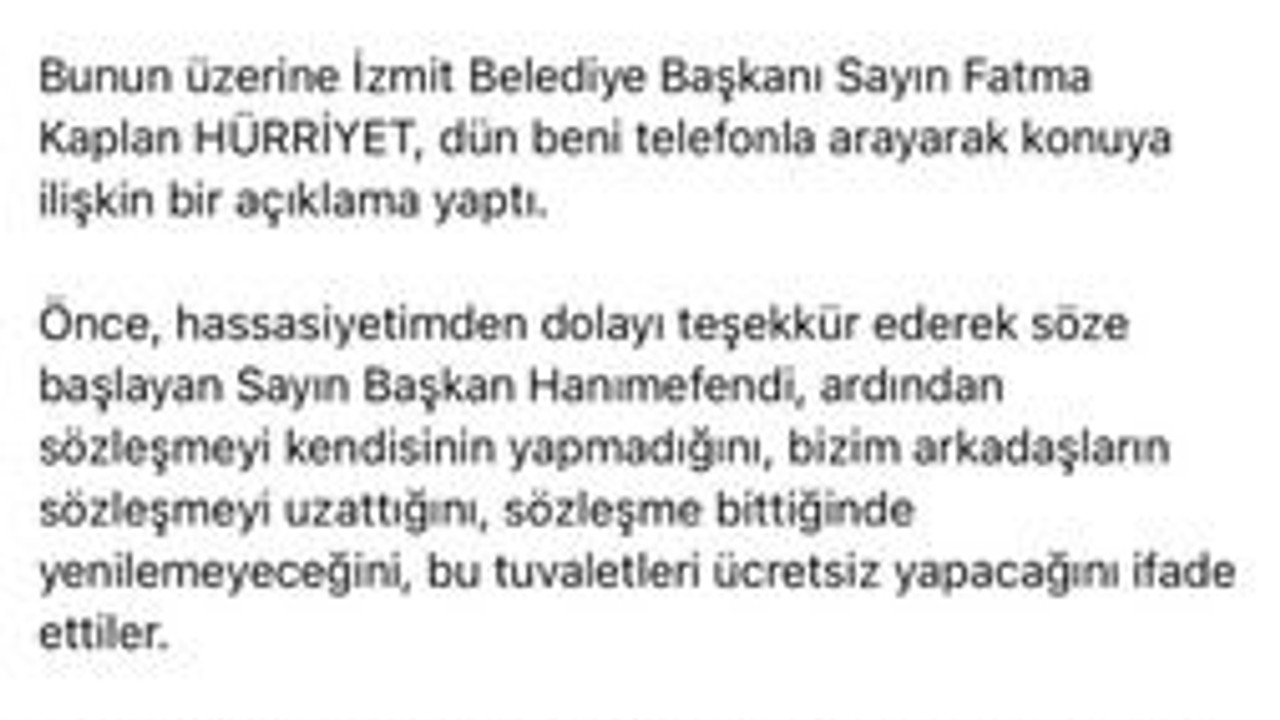 AKP’li yönetici Hürriyet’e açık açık teşekkür etti