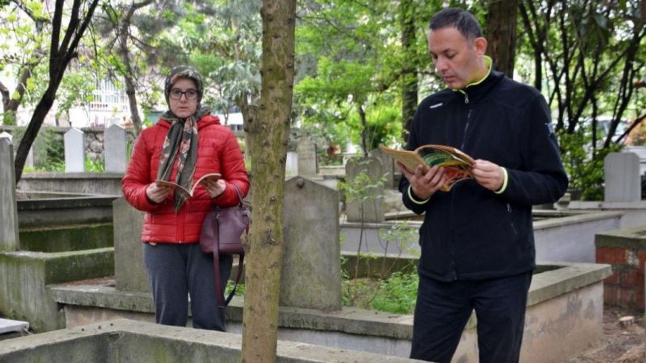Mezarlıklarda hüzünlü bayram arifesi