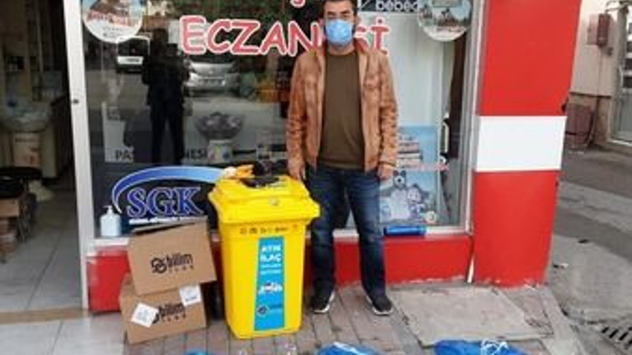 Büyükşehir yaklaşık 2 ton atık ilaç topladı