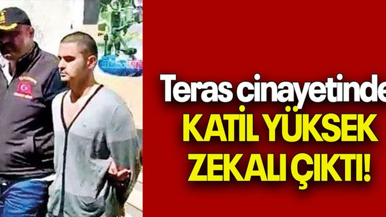 Teras cinayetinde KATİL YÜKSEK ZEKALI ÇIKTI!