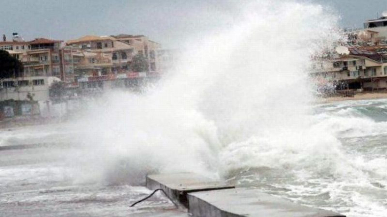 Marmara Denizi'nde fırtına bekleniyor
