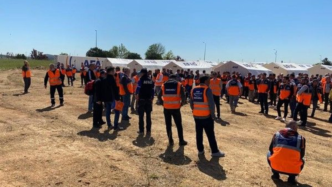 AFAD'ın tatbikatına Kocaeli'den destek
