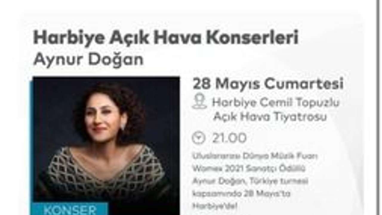 Derince konseri iptal edilmişti İMAMOĞLU SAHİP ÇIKTI
