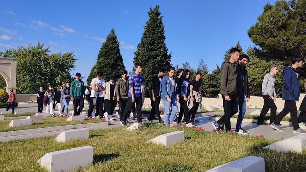 Çanakkale'ye gittiler