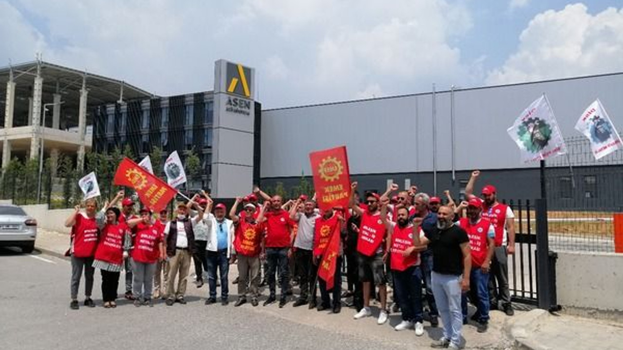 Asen Alüminyum işçileri direnişlerini sürdürüyor