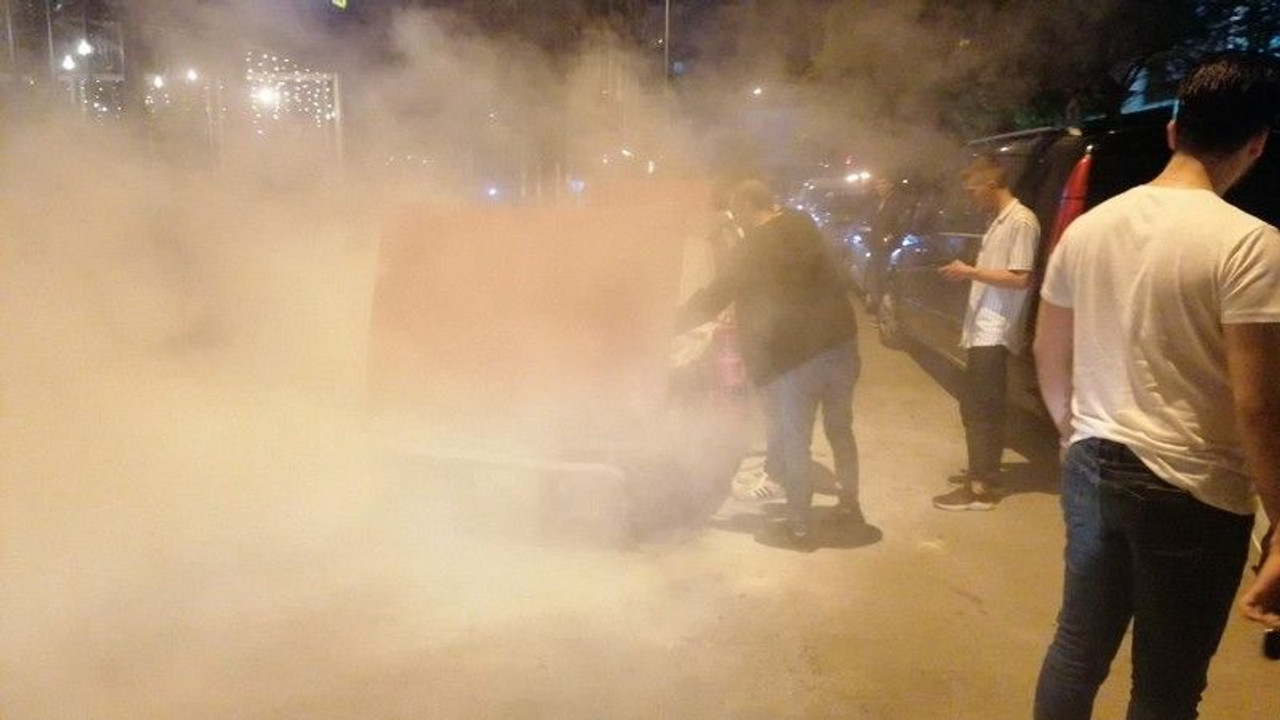 Vatandaşların uyarısıyla faciadan kurtuldu!