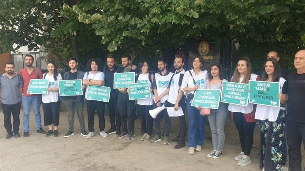 Kocaeli basını sansür yasasına karşı toplandı!