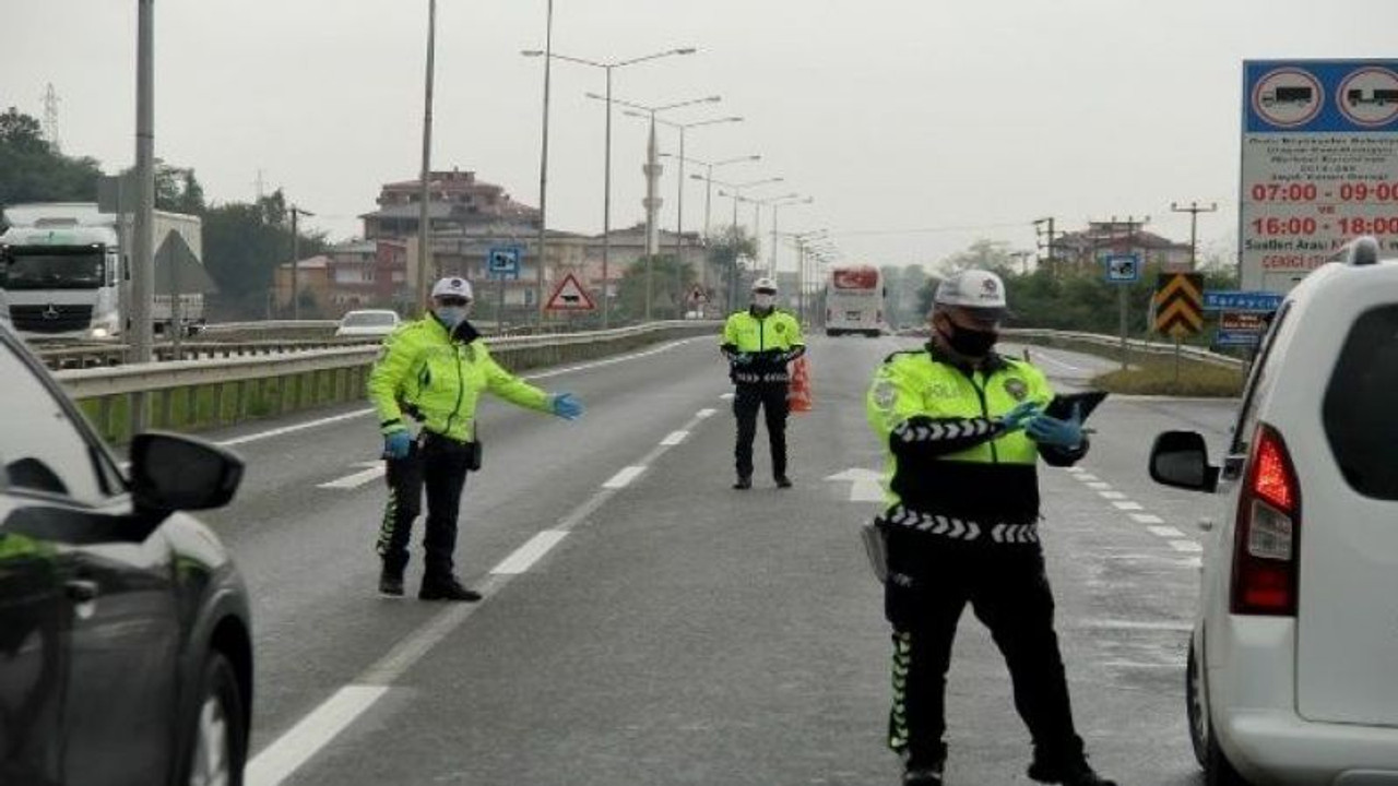 Kocaeli’de 45 araç trafikten men edildi