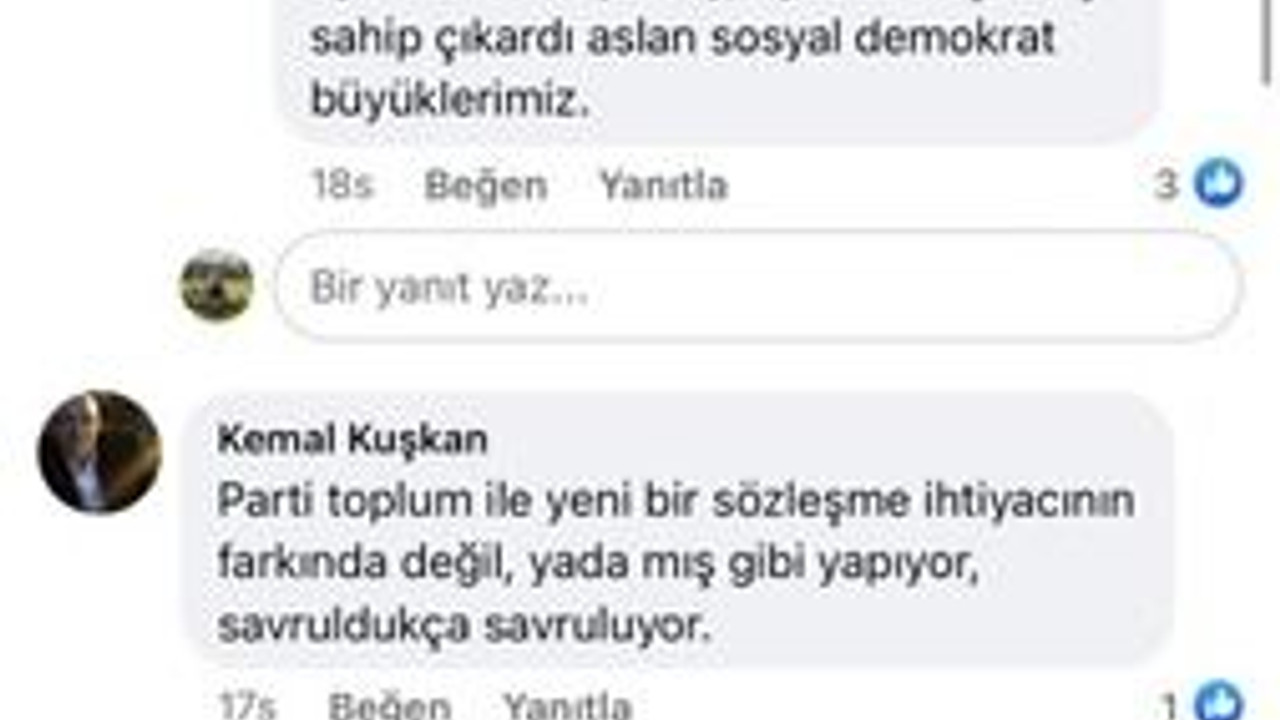 CHP’lilerden Tanju Özcan’a destek yağdı