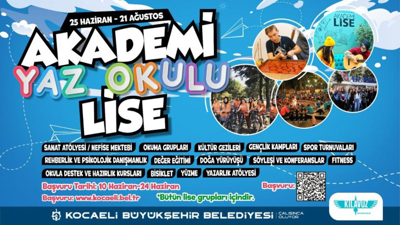 Bilgievleri ve Akademi Lise’de yaz okulu kayıtları başladı