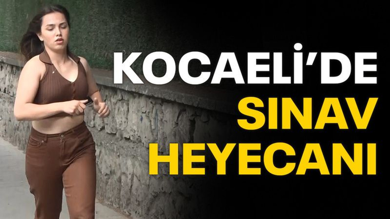 Öğrenciler içeride, veliler dışarıda sınav heyecanı yaşadı