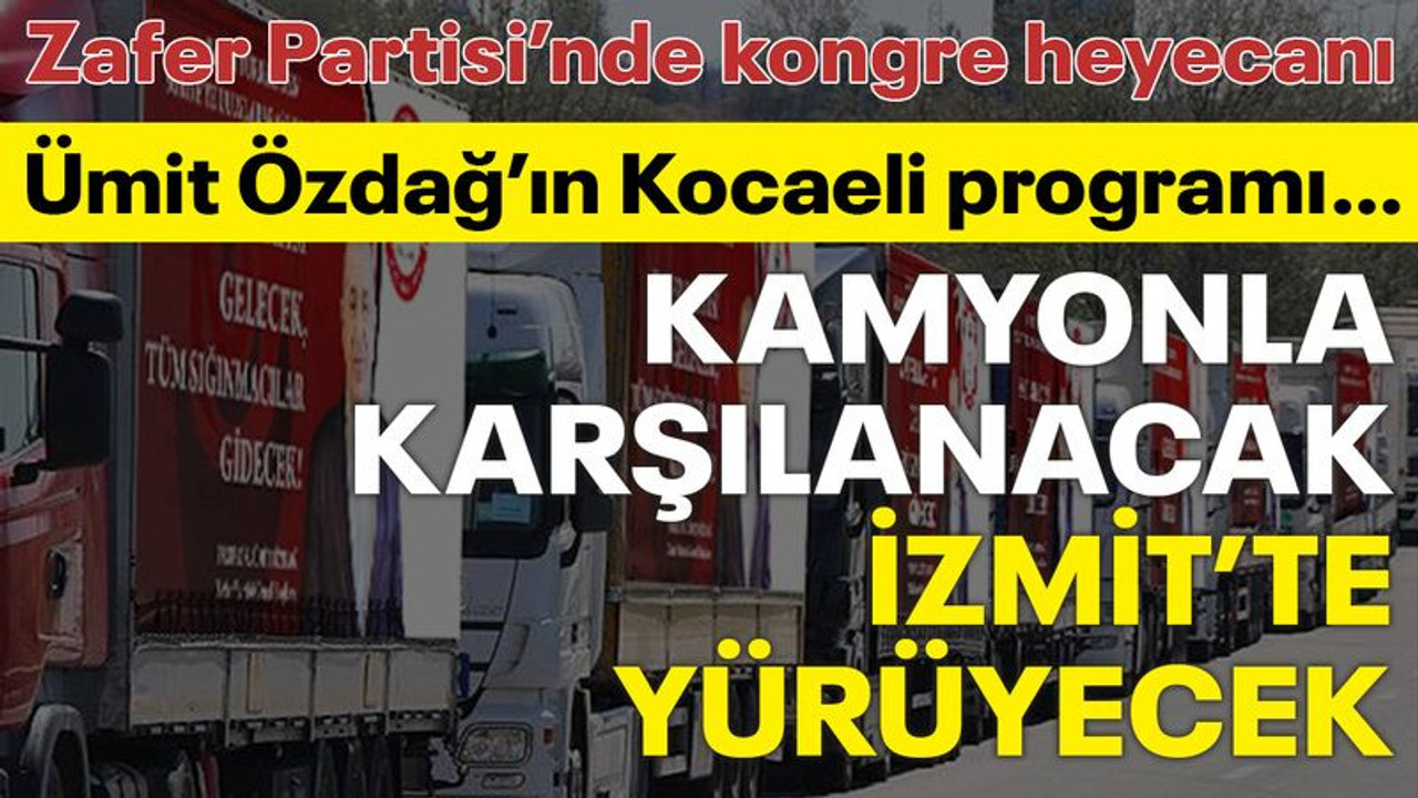 Ümit Özdağ'ı karşılama şekli, Türkiye gündemine oturacak!