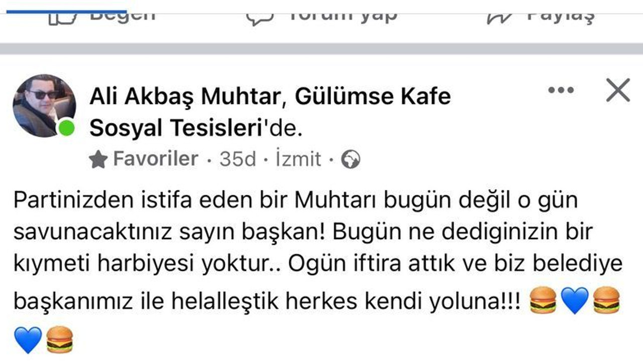 Muhtardan skandal itiraf! “O GÜN İFTİRA ATTIK”