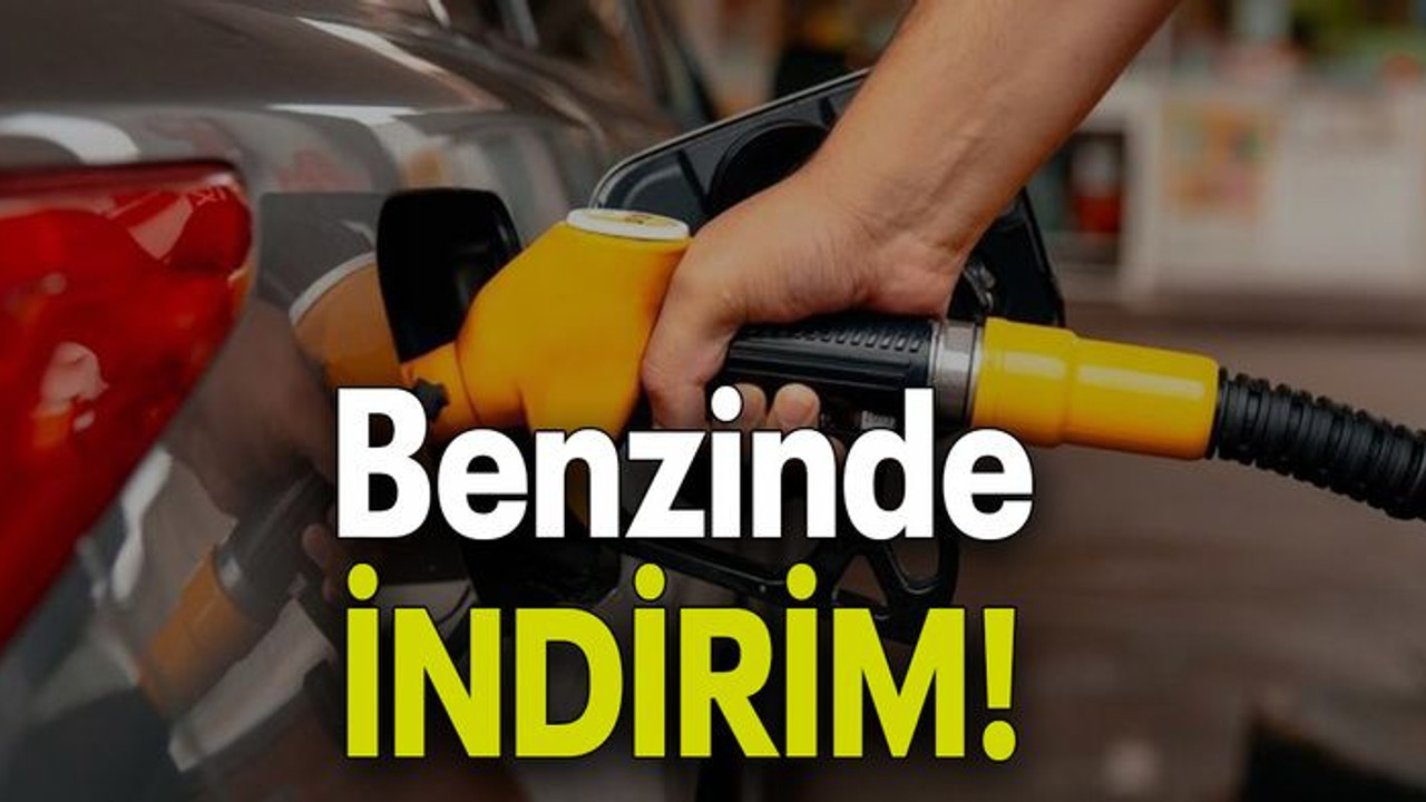Benzinde İNDİRİM!