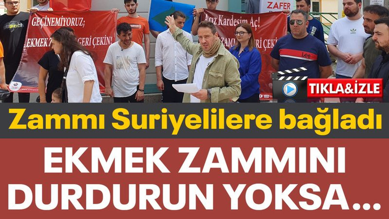 Çalık: Ekmek zammını durdurun yoksa…