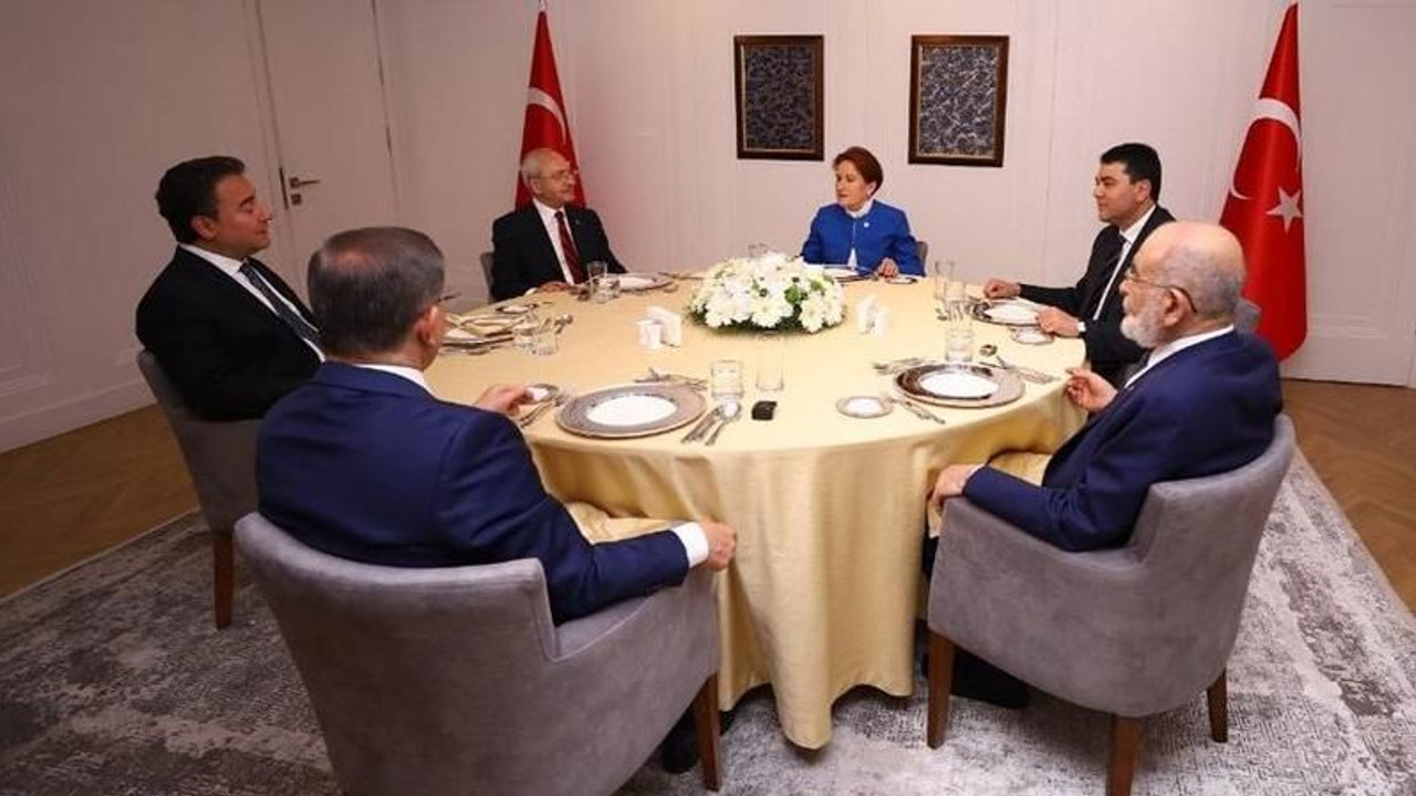 Altılı masada adayın ismi değil yetkileri konuşuldu