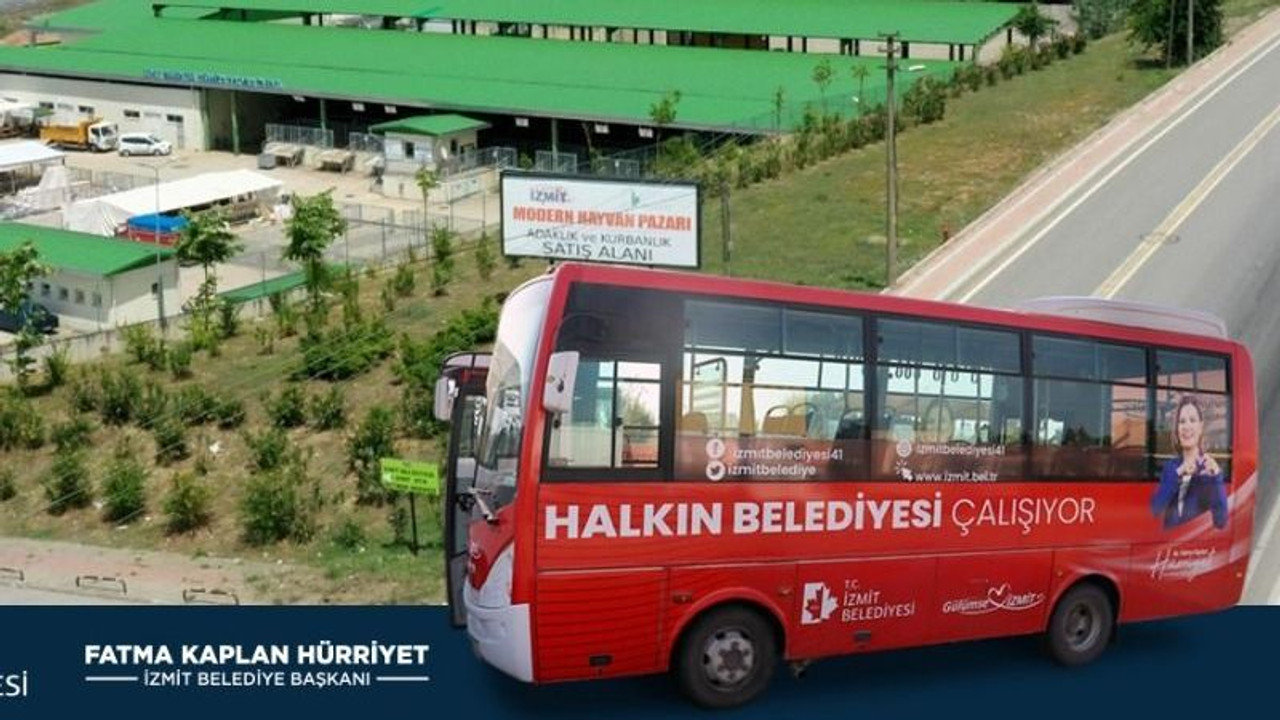 Modern Hayvan Pazarı'na ücretsiz ring servisi yarın başlıyor