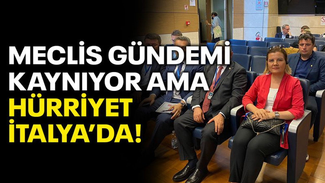 İzmit Belediye Meclis gündemi kaynıyor ama Hürriyet İtalya’da!