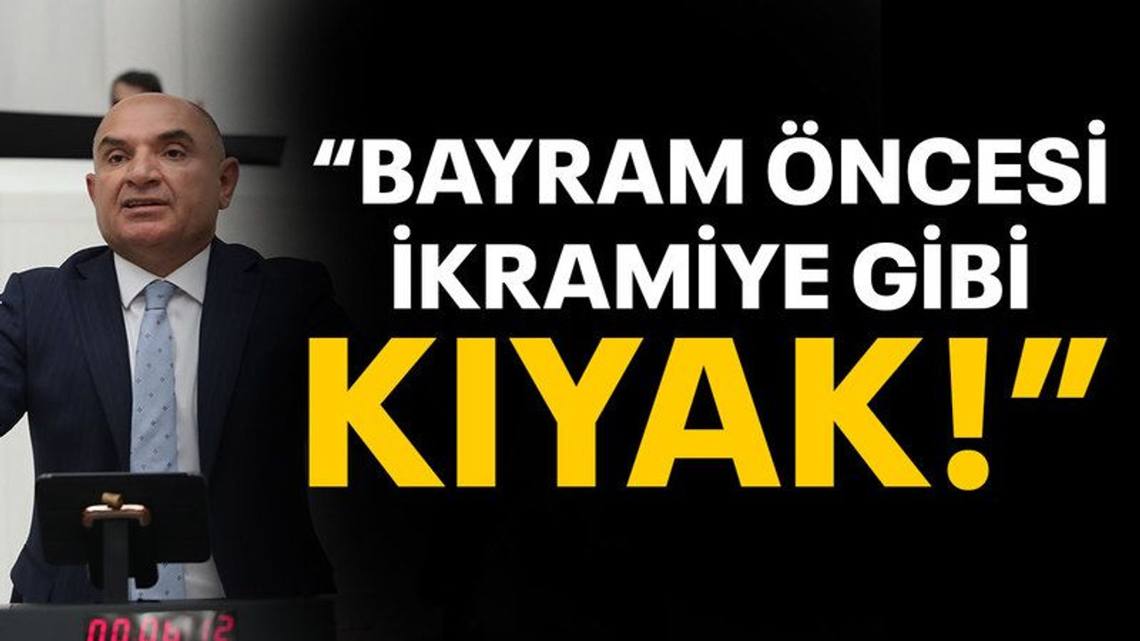 Tarhan: Bayram öncesi ikramiye gibi kıyak