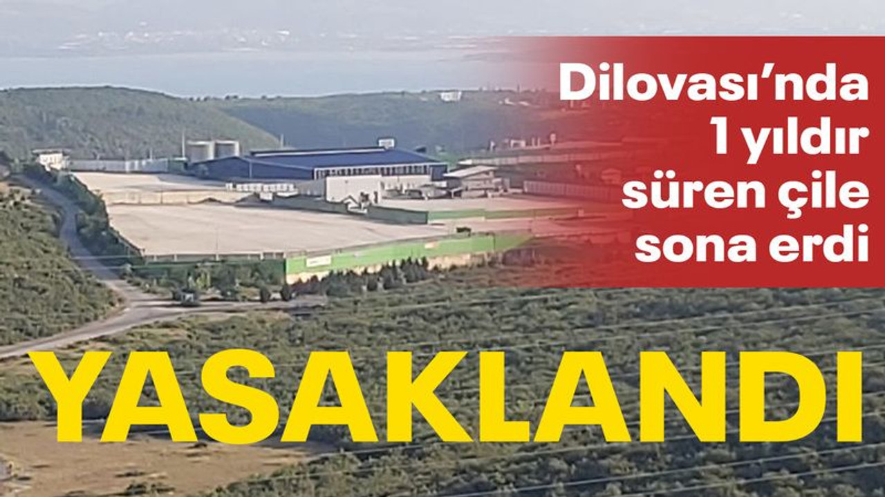 Dilovası'nda Kömürcüler OSB çilesi sona erdi... Artık yasak
