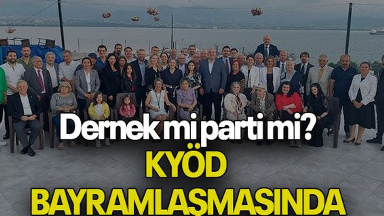 Dernek mi parti mi? KYÖD BAYRAMLAŞMASINDA AKP’YE SALVOLAR