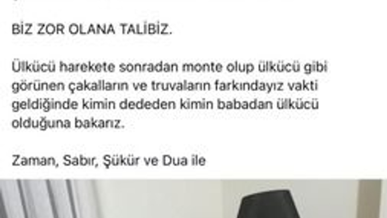 Bu paylaşımlar bardağı taşırdı MHP’Lİ ESKİ YÖNETİCİ DİSİPLİNE VERİLİYOR!