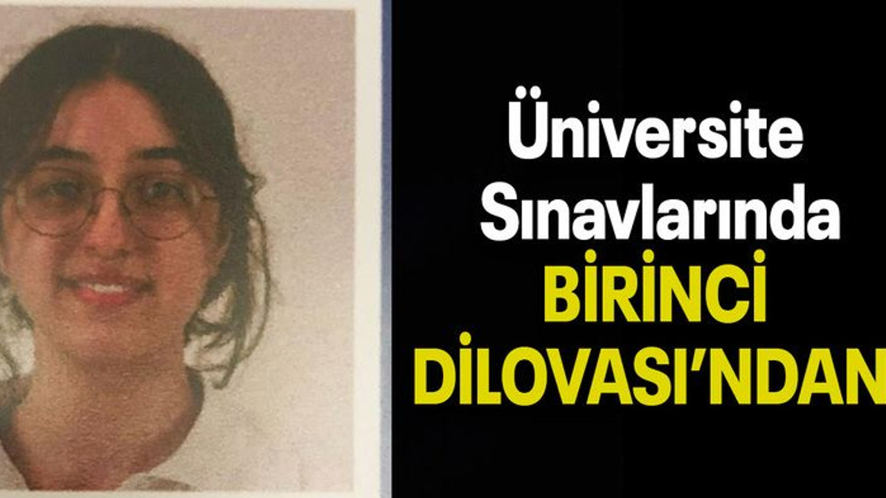 Üniversite Sınavlarında BİRİNCİ DİLOVASI’NDAN!