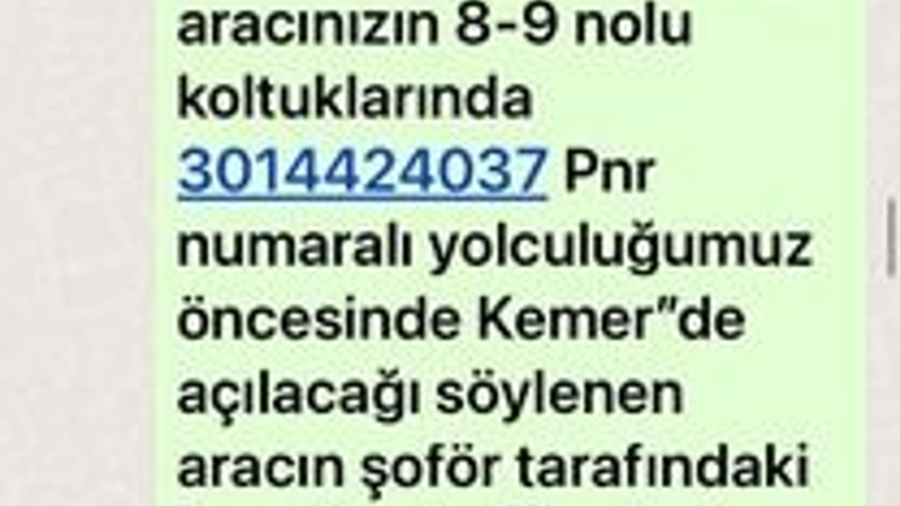 Kocaelili vatandaşların otobüste bagajı buhar olmuş!