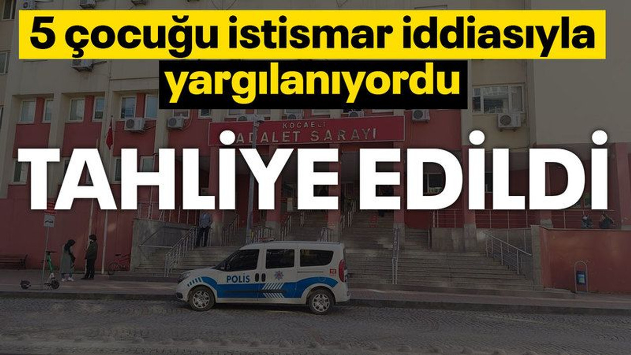 5 çocuğu istismar ettiği iddia edilen zanlı, tahliye oldu