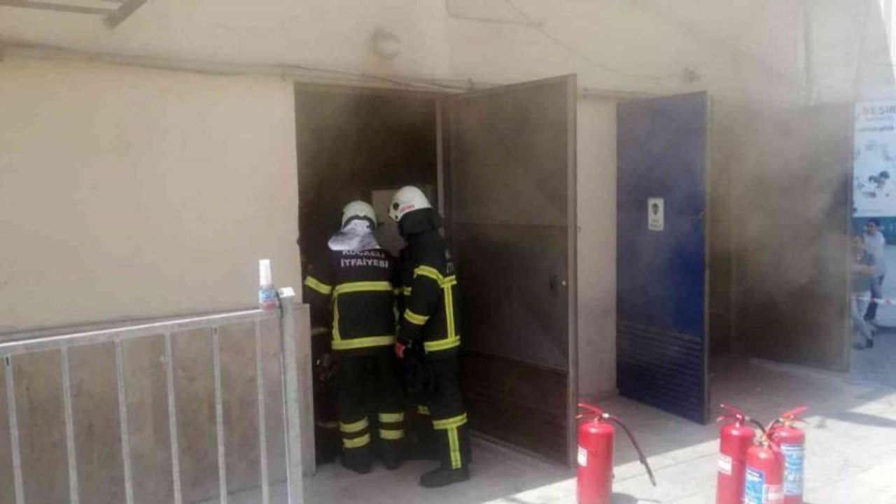 Patlayan trafo yangın çıkardı