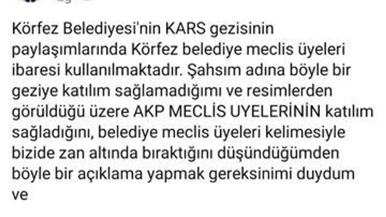 Vatandaş tatile bile gidemezken AKP’Lİ BELEDİYE MECLİS ÜYELERİNİ GEZDİRİYOR!