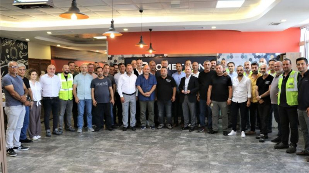Prometeon Türkiye’den emekli olanlar törenle uğurlandı