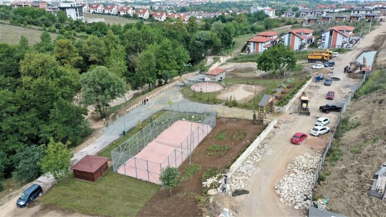 Damlar Vadisi Millet Bahçesi'nde sona yaklaşılıyo