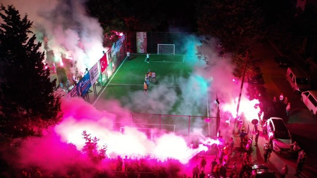 Futbol turnuvasında kupalar sahiplerini buldu