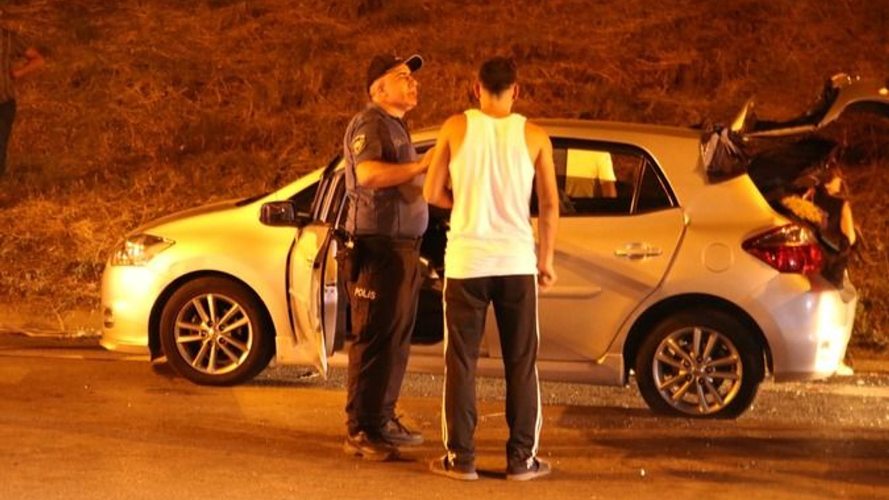 Otobanda lastik kontrol ederken KAZAYA SEBEP OLDU!
