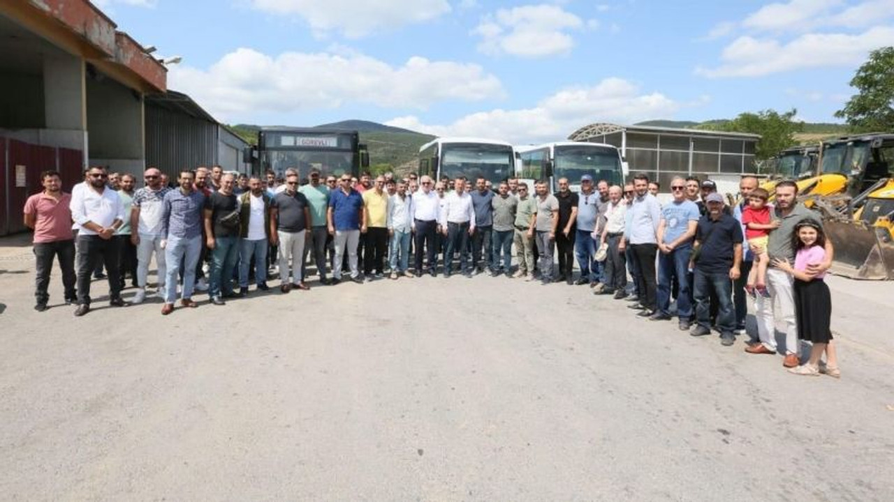 Aygün belediye çalışanlarını mitinge uğurlamasına CHP’den tepki geldi