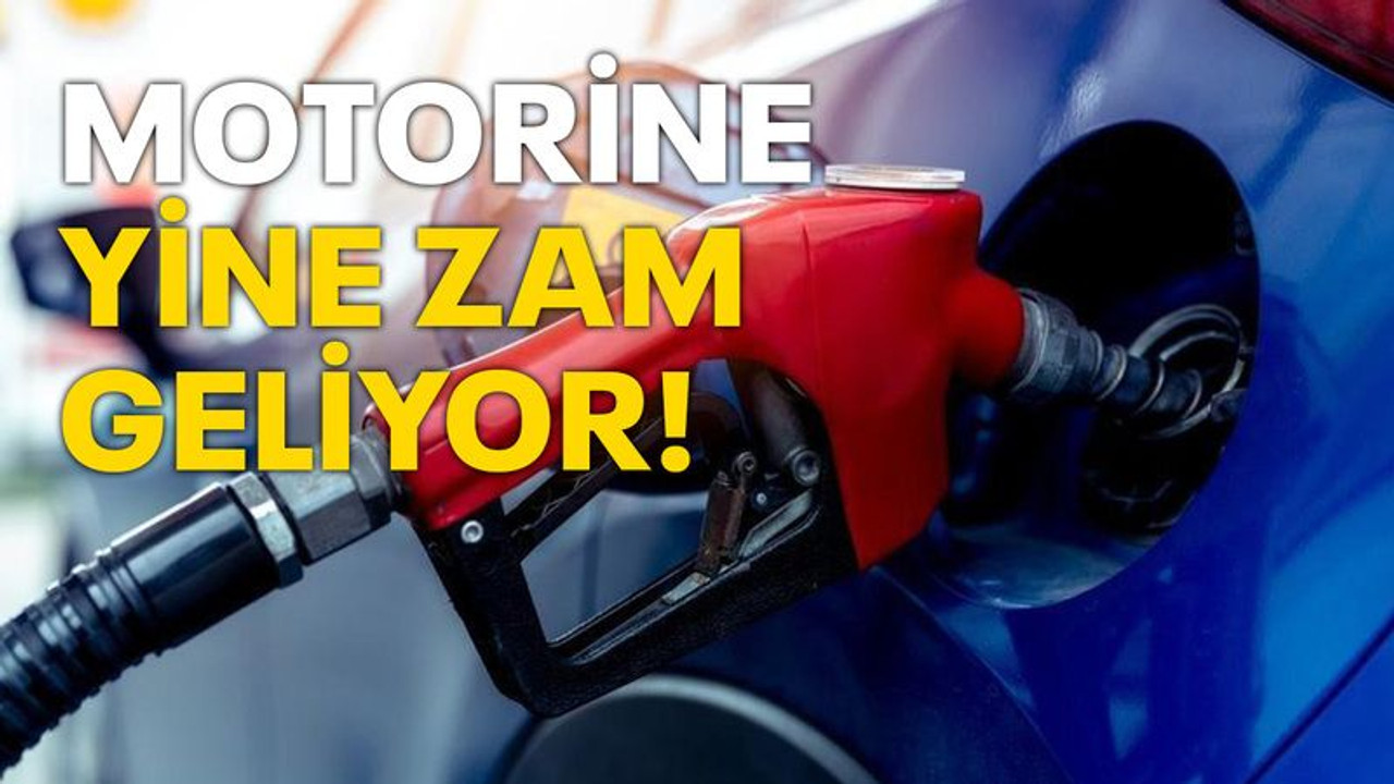 Motorine bu gece yine zam geliyor