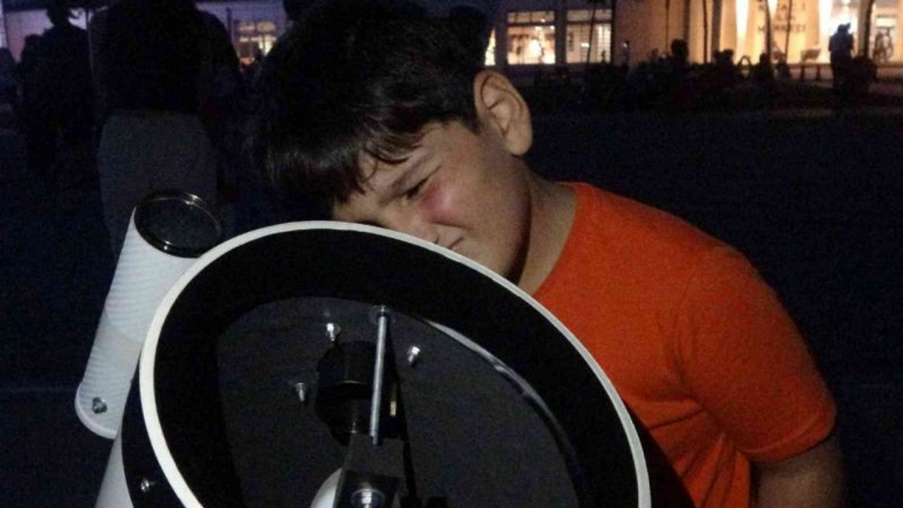 7’den 70’e herkes ’Gökyüzü Gözlem Geceleri’ şenliğinde buluştu