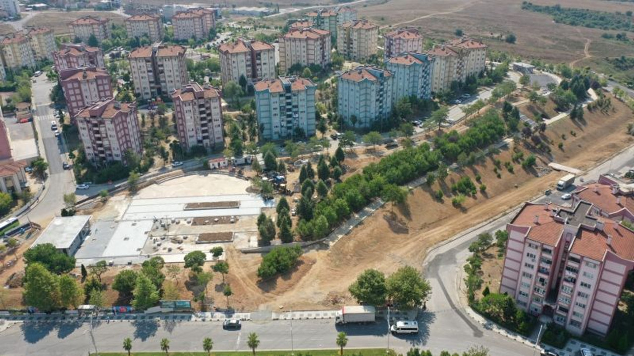 Bu park ilçe halkının yeni buluşma noktası olacak