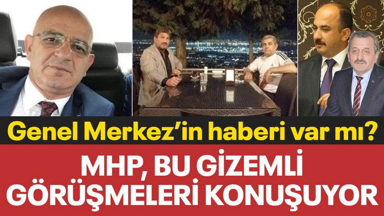 MHP, bu gizemli görüşmeleri konuşuyor