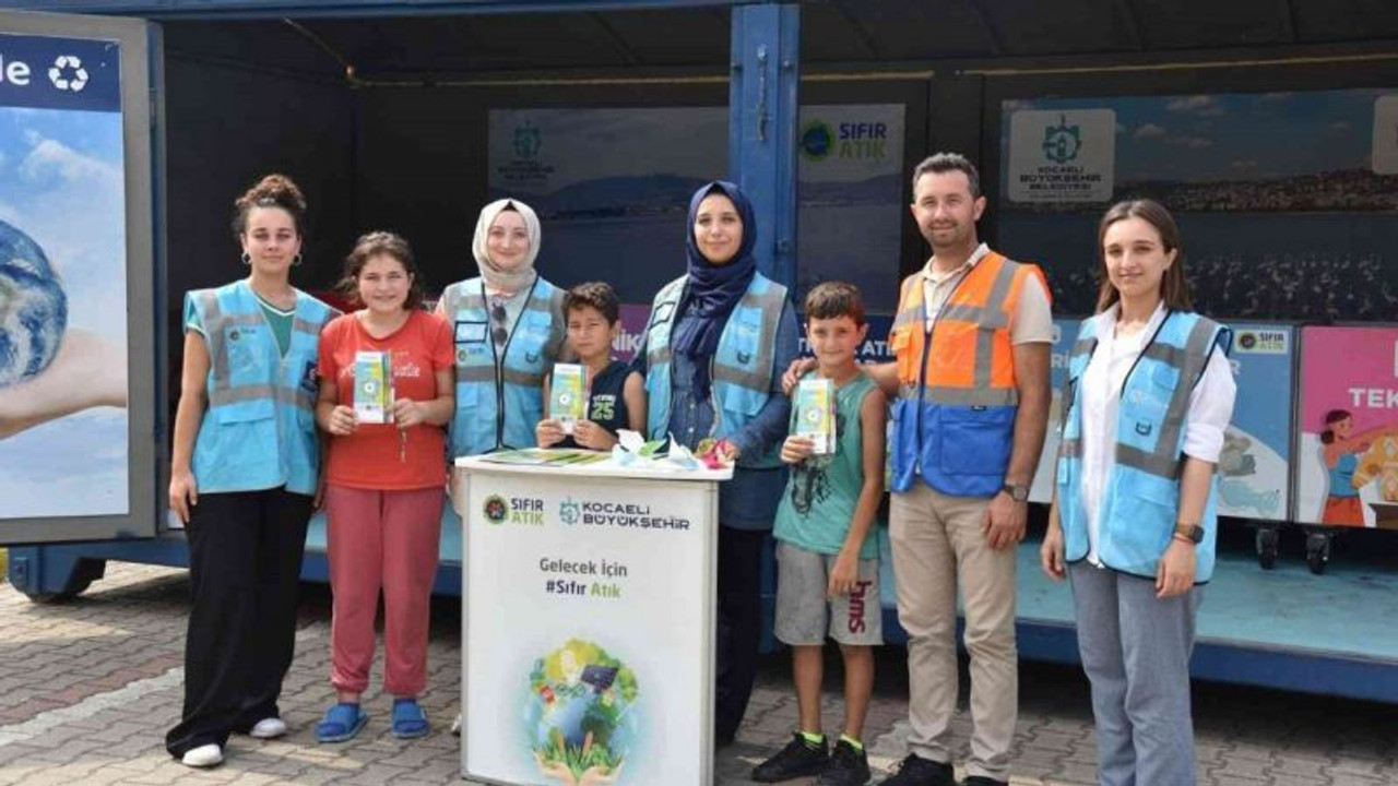 Mobil Atık Getirme Merkezi Kartepe’de