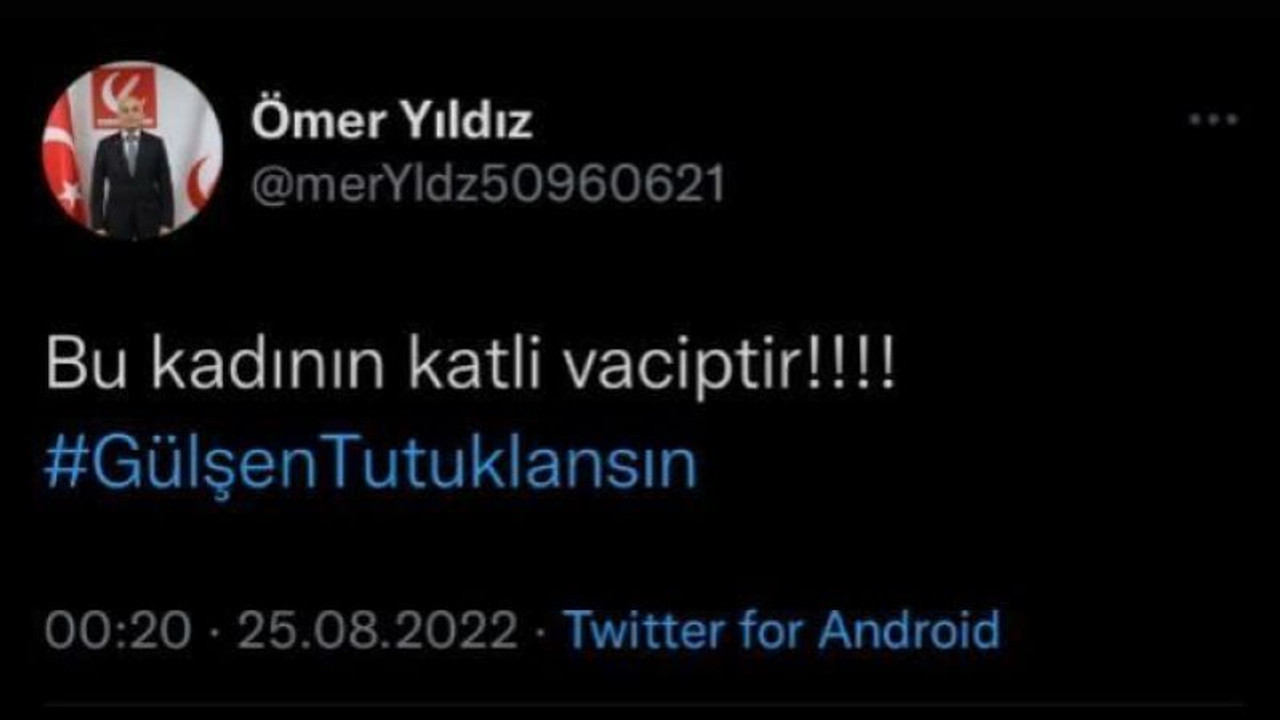 YRP'den Gülşen'e ölüm mesajı gündem yarattı!
