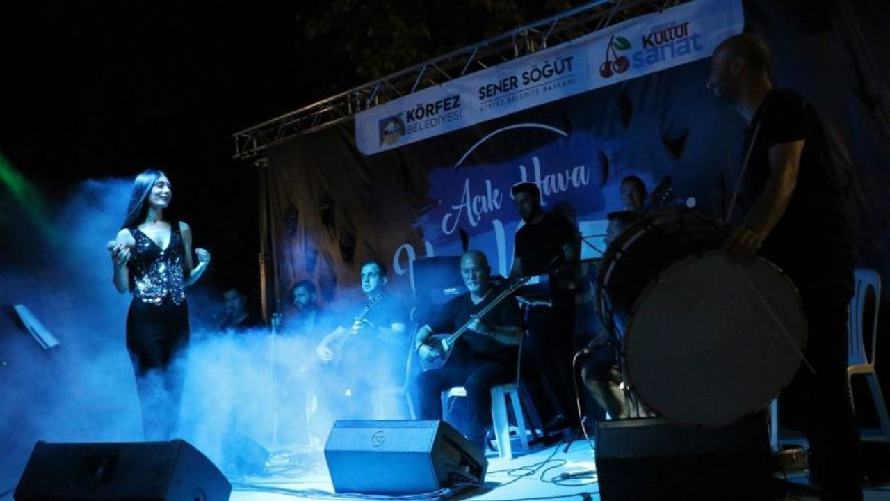 Körfez’de müzik dolu gece