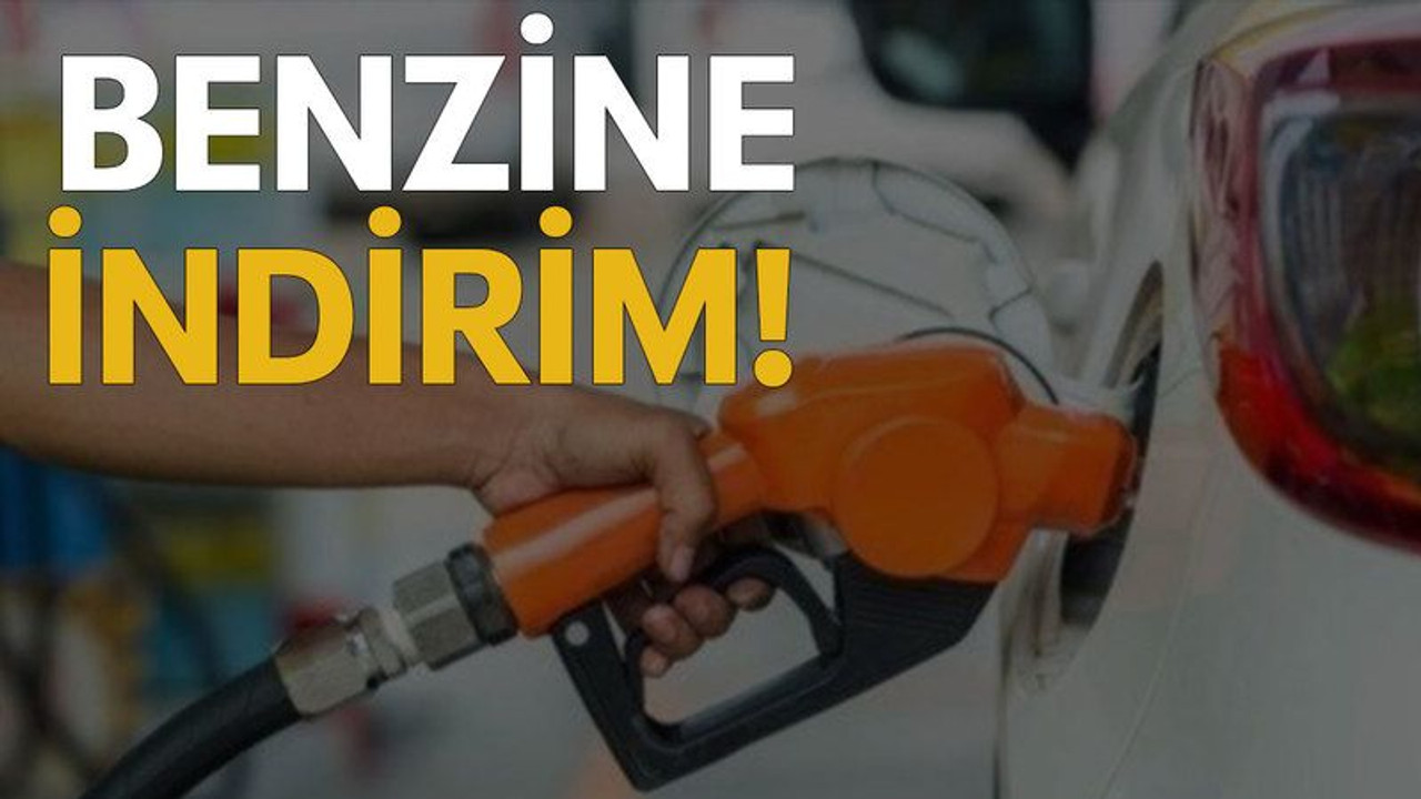 Benzine indirim!