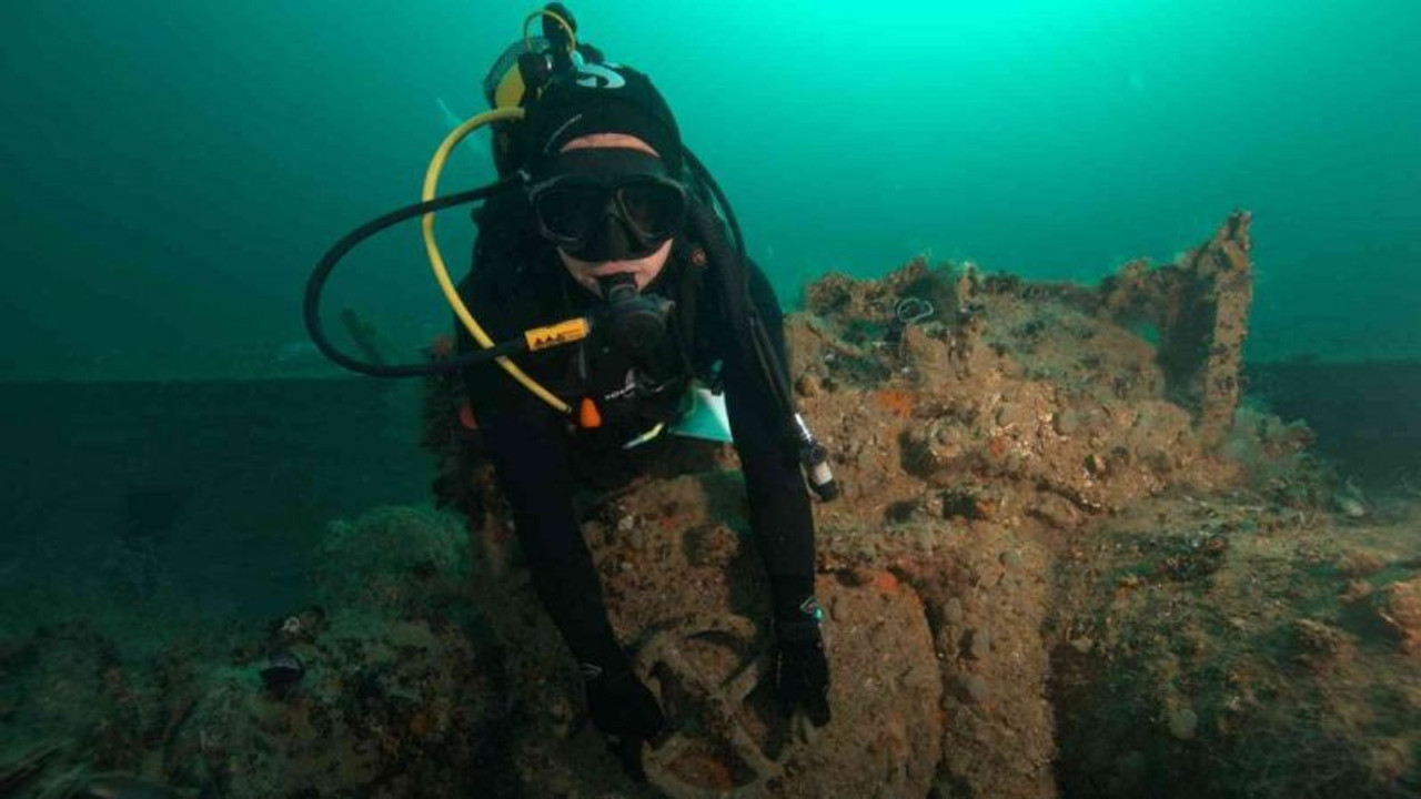 Kandıra'da denizin 36 metre altında sevinç çığlıkları!