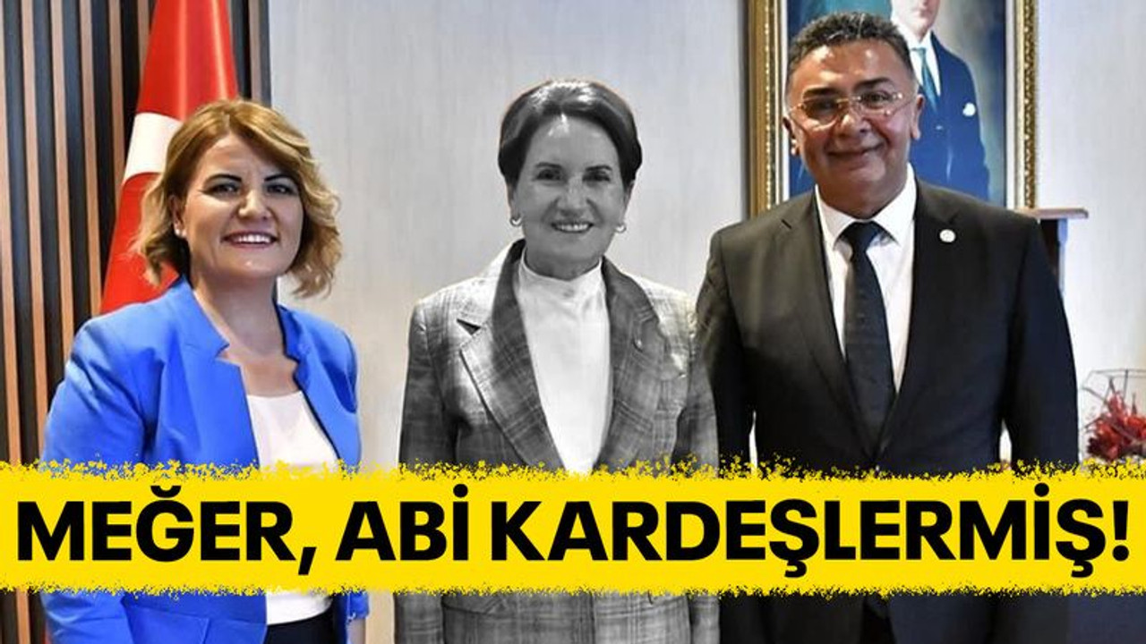 Meğer abi kardeşlermiş!