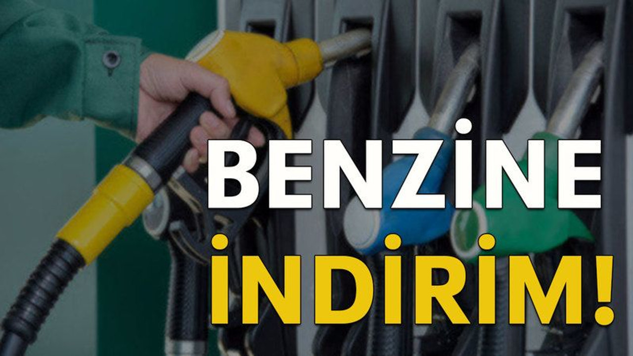 Benzine indirim!