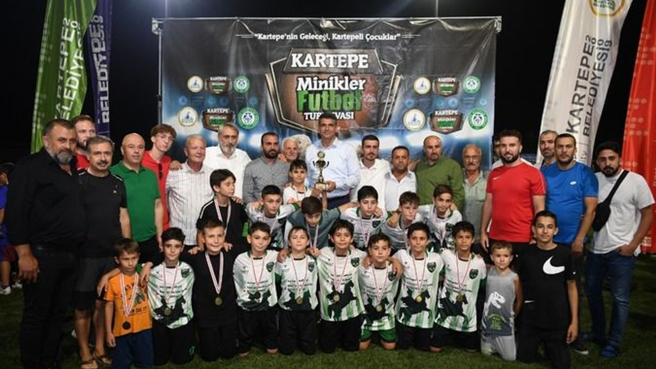 Minikler Futbol Turnuvası’nda şampiyon belli oldu