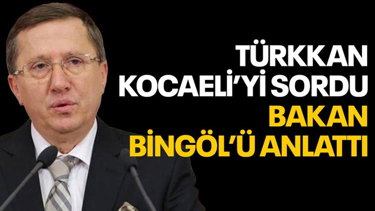 Türkkan, Kocaeli'deki intiharları sordu, Bakan, Bingöl'ü anlattı!